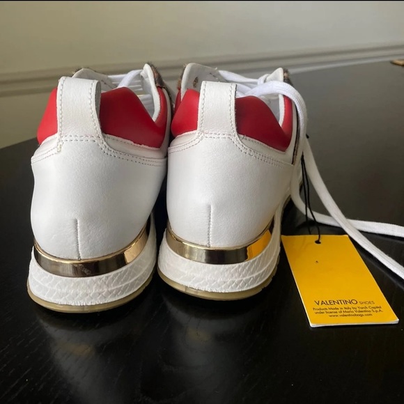 Valentino Tiger Calf Hair Sneakers - Picture 2 of 5